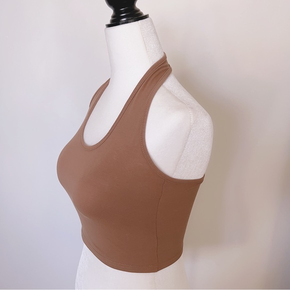 Sexy Back Stretchy Halter-neck Tank Top. 95% new condition. - Picture 1 of 7